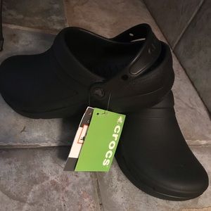 BNWT CROCS Black Specialist II Clog